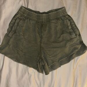 Aerie Olive Green Women's Casual Shorts